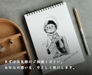 永く愛せる、物語のある手描きロゴを制作します 絵本の1ページのように印象に残るロゴを制作しています。 イメージ10
