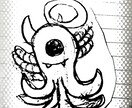 子供が書いたオリジナルキャラクター載せてます NO2オクトオリジナルキャラクター イメージ1