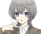 アイコン等簡易イラスト描きます 顔メインのイラストを描きます！ イメージ1