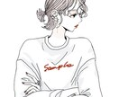 ゆるいシンプルな似顔絵イラスト描きます SNSアイコン画像にオススメ♪ イメージ5