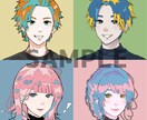 目を惹くアイコン・イラストお描きします ◎SNS用アイコンや様々な用途のイラスト作成します！ イメージ8