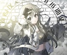 歌ってみた・オリジナルMVのイラストを制作します ご要望に沿った動画用サイズのイラストを制作可能です！ イメージ2