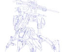 ロボット、メカ、乗り物のイラストを描きます キャラ、背景、アイテム、ロボット、乗り物、メカデザインを制作 イメージ7
