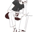 ニュアンスのある繊細な人物イラストを描きます しっかりヒアリング！アイコン、広告、挿絵におすすめ！ イメージ4