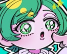 カラフルでポップなアイコン描きます カラフルで印象に残るあなただけのイラストをお描きします☆ イメージ3