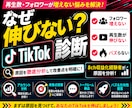 なぜ伸びない？TikTokアカウント診断します 8ch収益化経験者が原因分析！バズれない理由を見つけます！ イメージ1