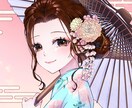魅力的な女の子のSNSアイコンを描きます 商用OK！ヘッダー・配信サムネイル等にも！ イメージ7