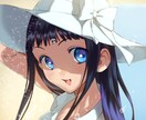 イラスト、表紙、キャラデザなど描きます キラキラした女の子、印象的なキャラクターを見たい！ イメージ1