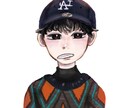 ストリート＆サブカル風◆個性派イラスト描きます 音楽やファッションを感じる唯一無二のアート イメージ3