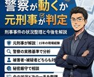元刑事が刑事事件の状況整理と今後を解説します 【元警察官（刑事）】今の状況と今後の見通しを実務目線で整理 イメージ1