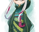 版権イラスト、オリジナルイラスト描きます キャラクターイラストを作成します イメージ8