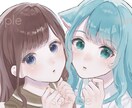 透明感のあるイラストお描きします 丁寧な作業を心がけています！アイコン、配信背景など イメージ1
