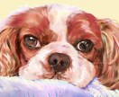 ペットの似顔絵お描きします 元日本画学科の美大生がお描きします イメージ9