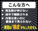 YouTube台本｜構成設計で再生維持率改善します 離脱されない構成設計｜解説動画・チャンネル方針に対応 イメージ2