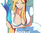 一枚絵、キャラデザ描きます 人外娘系、ギャル系の女の子をメインで描きます！！ イメージ2