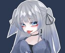 SNSのアイコンやヘッダー等々描きます 参考画像から絵柄等変更が可能です。ちびキャラも可 イメージ3