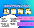SNS全般✨動画制作お手伝いいたします 動画の素材入れからテロップ・BGMなど編集のことならおまかせ イメージ1