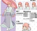 TRPG・ゲームの立ち絵等、制作します 20代の男女が得意です！創作活動のお手伝いに♪ イメージ2