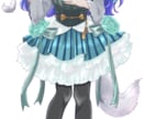 IRIAM配信用の立ち絵を作成します 配信アプリIRIAMで使用出来る1枚立ち絵イラストの出品 イメージ2