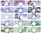 アイコンリング・IRIAMヘッダーセット制作します 特急納期可！単体でのご依頼も歓迎です！！ イメージ3