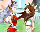 あなたのオリジナルキャライラストを描きます あなたの理想を形にするお手伝い、させてください！！ イメージ3