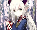 めちゃ可愛く可憐な女の子イラストを描きます 可愛い絵が得意です！様々な用途に対応できます！※イケメン可 イメージ1