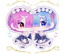 配信活動に◎淡く可愛いミニキャラ制作します 商用OK！SNSや配信V活動にぴったりなミニキャラをお手頃に イメージ4