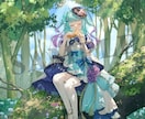 美しいイラストを魅力的にスピーディに描きます MV用、サムネイル、立ち絵、１枚絵など承ります イメージ8