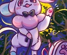 爆速納品！ラフ確認・修正なし！一枚絵描きます ラフ確認・修正プロセスなし！爆速で一枚絵をご提供します♪ イメージ2