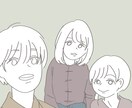写真をベースに可愛いイラストを描きます SNSやホーム画面、友達へのプレゼントなどにもピッタリ！ イメージ3