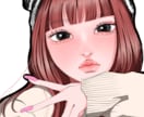 SNS用の人物アイコン描きます 似顔絵とは全く異なるイラストです！ イメージ4