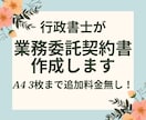 契約書や利用規約を行政書士がスピーディに作成します プライバシーポリシーや業務委託契約書も作成可能 イメージ3