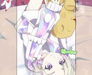 ボカロ楽曲、歌ってみた、配信サムネ絵作成します 透明感はありません！！線画が得意です！ イメージ4