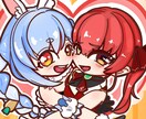 安い！早い！デフォルメイラストアイコン描きます POPで超キュート！最短翌日に納品いたします！ イメージ5
