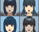 単色/フルカラーの似顔絵を提供します 可愛いイラストのまま似ている似顔絵が欲しい方に イメージ10