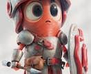 オリジナル怪獣キャラクターを作成します SNSで映える唯一無二の怪獣キャラ制作 イメージ8