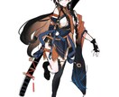キャラクターデザインや立ち絵などを得意としています はっぴーなイラストではっぴーに イメージ2