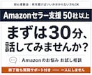 初回限定！Amazonのプロがご相談にお答えします お試し30分で悩みの正体を特定｜広告以外もOK イメージ1