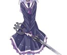 女の子キャラの一枚絵、立ち絵、イラスト描きます 可愛い女の子描くよ！版権、オリジナル可能です！ イメージ5