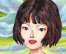アナログな絵画風のイラストを描きます 主に人物画。自然の風景画も少し。 イメージ5