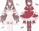 衣装デザインを制作します 可愛いオリジナル衣装をデザインします! イメージ5