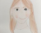 8歳児があなたの似顔絵を描きます 8歳児がふふっとなれる、あなたのほんわか似顔絵を描きます♪ イメージ1