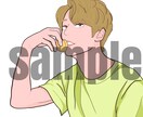 アニメ風の似顔絵描きます 似顔絵が得意なわたしにお任せ下さい！ イメージ1