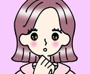 ほんわか可愛い女の子のSNSアイコン描きます 優しい表情・雰囲気を大切に、印象に残るアイコン制作をします！ イメージ3