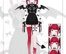 キャラクターの立ち絵、全身イラスト描きます 男女両方制作可◎キャラデザ、新衣装や衣装デザインのみも◎ イメージ5