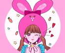 あなただけのカワイイ！アイコンを描きます 人の目を惹くアイコンをお求めの方へ！SNS、仕事、名刺など イメージ1