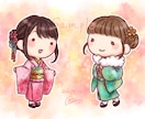 SNS用アイコンお描きします ふんわり可愛い人物イラストが欲しいかたへ イメージ6