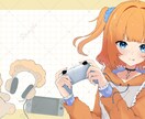 商用利用可◎目を惹く活動を彩るイラストを制作します サムネイル/MVイラスト/立ち絵/記念日等に存在感ある一枚絵 イメージ7