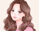 透明感あふれる°˖✧優しい雰囲気のイラスト描きます 魅力的なアイコン/イラストを求めていらっしゃる方へ イメージ7