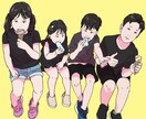 ウェルカムボードやプレゼントに使える似顔絵描きます お写真から似顔絵イラストを作成します！ イメージ4